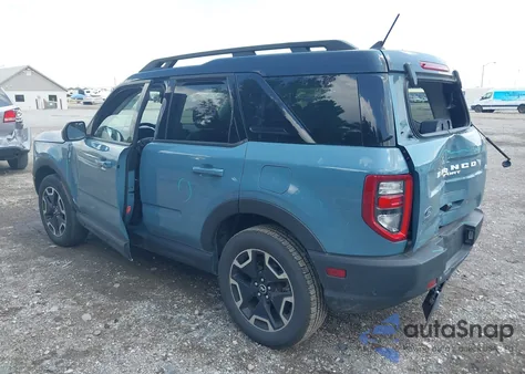 2023 Ford Bronco Sport Outer Banks z USA, uszkodzony, nr VIN 3FMCR9C6XPRD14669